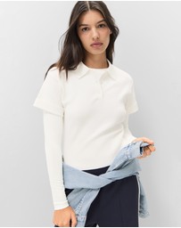 UNISON - Aus Cotton Knitted Top