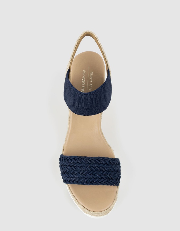 Edward Meller - MERCEDES Elastic Crochet Espadrille