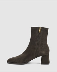 Siren - Noelle Block Heel Ankle Boots