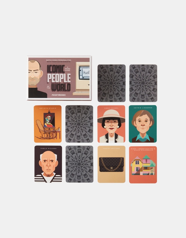 Printworks - Card Game Iconic People of the World