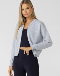Lorna Jane - Boucle Knit Bomber Jacket