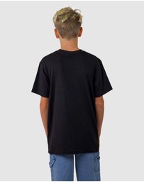 Santa Cruz - Classic Dot Puff Front Tee - Teens