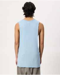 Surrounded By Ghosts - The Titanium Rib Knit Muscle T-Shirt