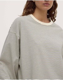 Assembly Label - Malone Stripe Wide Sleeve Tee
