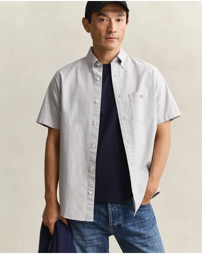 Gant - Classic Oxford Short Sleeve Shirt