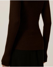 Tussah - Sienna Wrap Long Sleeve Knit Top