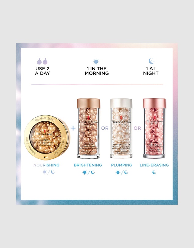 Elizabeth Arden - Retinol Ceramide Capsules Line Erasing Night Serum 60 Piece
