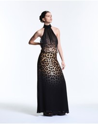 Muma World - Barbary Leopard High Neck Top