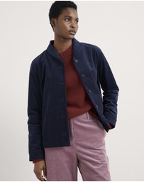 Seasalt - Seasalt Cornwall Navy Brightwork Jacket
