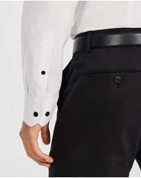 Tarocash - Cy Slim Textured Bamboo Shirt