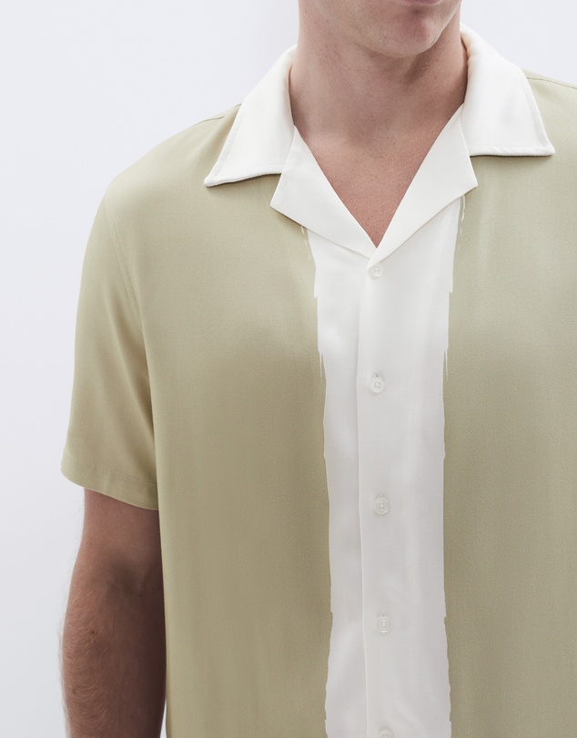 UNISON - Painted Border Regular Fit Shirt