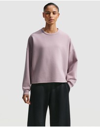 Nike - 24.7 ImpossiblySoft Dri-FIT Oversized Crew-Neck Top