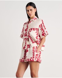 Jag - Wave Linen Shirt - ICONIC EXCLUSIVE