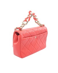 Pre-Loved by Azura Reborn - Pre-Loved Small Quilted Lambskin Elegant Chain Single Flap