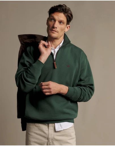 R.M.Williams - Mulyungarie 1/4 Zip Sweatshirt