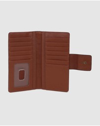 Fossil - Logan Brown Tab Clutch