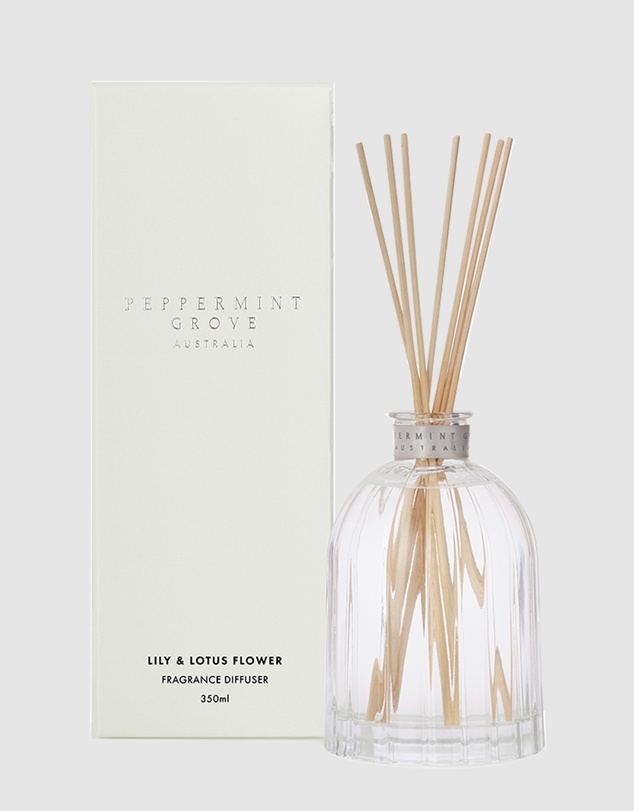 Peppermint Grove - Lily & Lotus Flower Large Fragrance Diffuser - 350ml