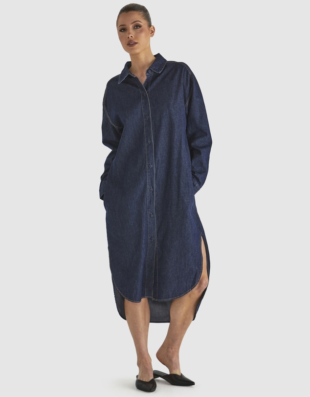 Fate + Becker - Soaring Shirt Dress