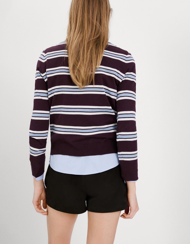M.N.G - Striped Fine Knit Sweater