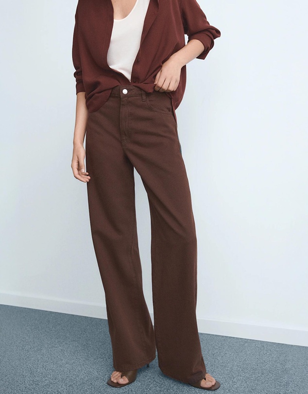 M.N.G - Danila Wide Leg High-Rise Jeans