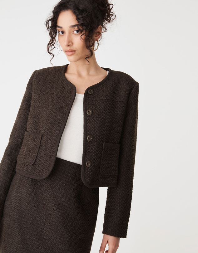 Forcast - Aubery Tweed Jacket