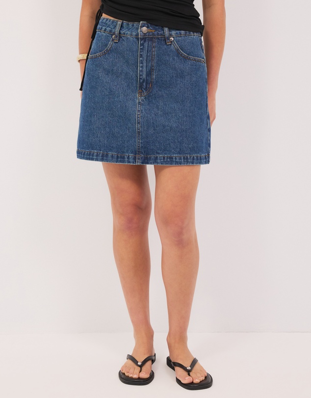 Calli - Cassie Denim Mini Skirt