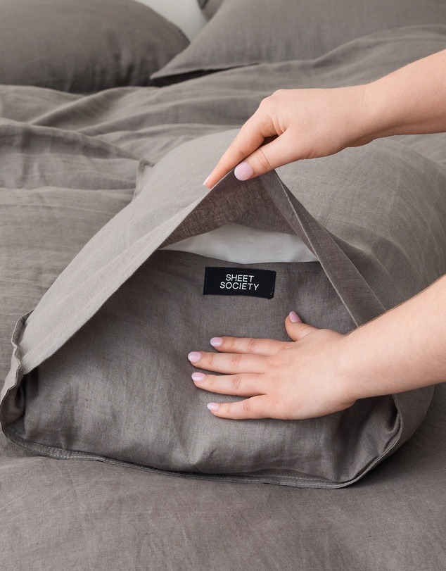 Sheet Society - Eve Linen Fitted Sheet Set