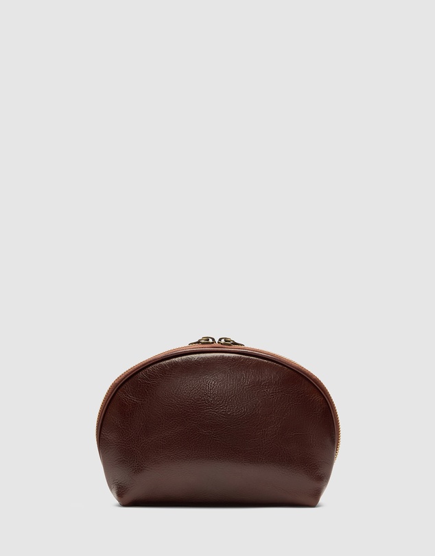 Republic of Florence - Porter Brown Leather Pouch