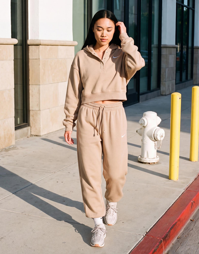 Nike - Sportswear Phoenix Fleece High-Waisted Oversized Sweatpants