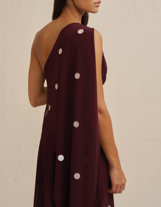 BY JOHNNY. - Delia Drape Midi Dress