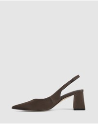 Siren - Yankee Slingback Block Heel