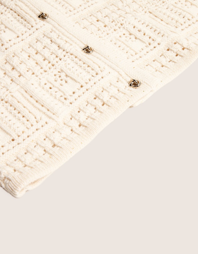 IDA+S - Thea Cashmere Crochet Cardigan