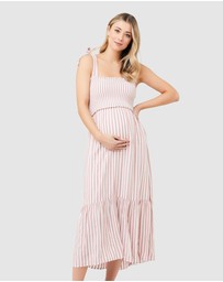 Ripe Maternity - Ollie Smocked Dress