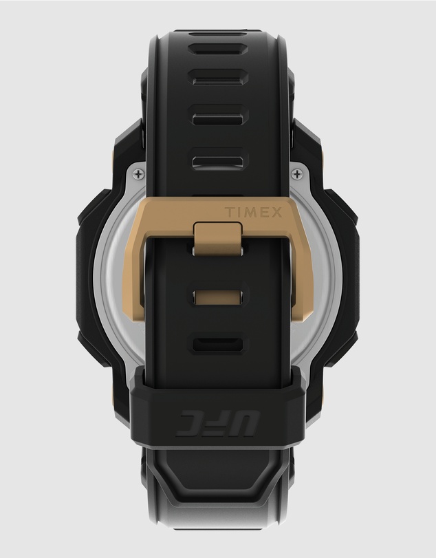 UFC - UFC Knockout Black Digital 48 mm Octagonal Dial with Black Strap