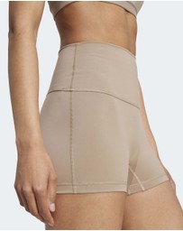 adidas Performance - All-Me Sculpt Booty Short Leggings Womens