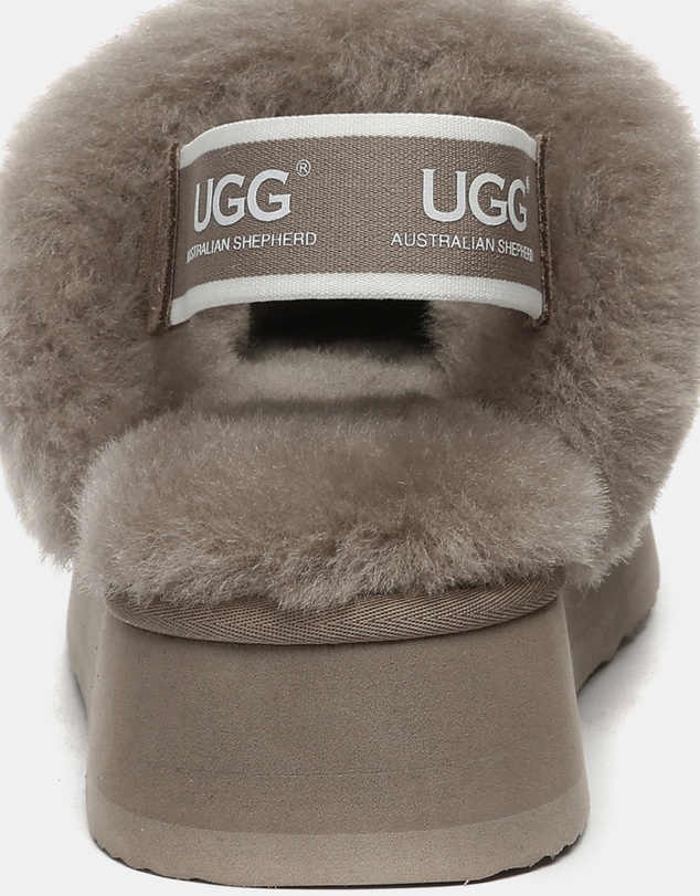EVERAU - Australian Shepherd Ugg Waffle Platform Cow Suede Upper House Shoes