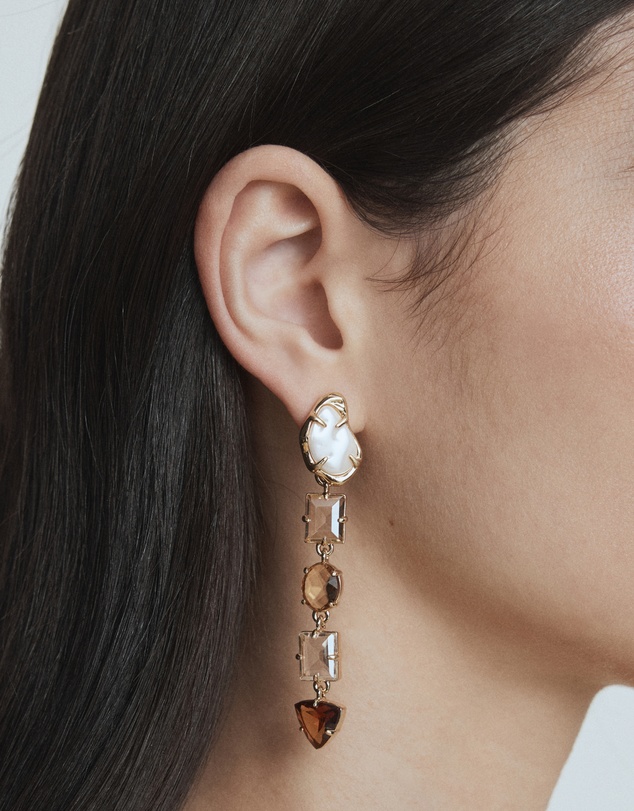 MIMCO - Ornithea Long Drop Earrings