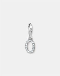 THOMAS SABO - Charm Pendant Letter O Silver