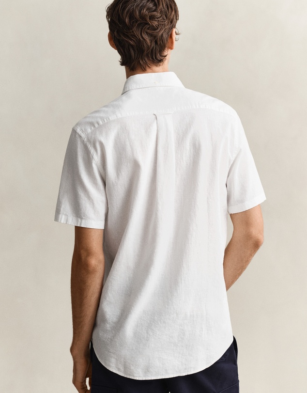Gant - Cotton Linen Short Sleeve Shirt