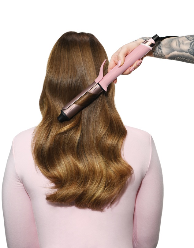 ghd - NEW chronos curve grand Curling Tong Limited Edition in Dusted Pink