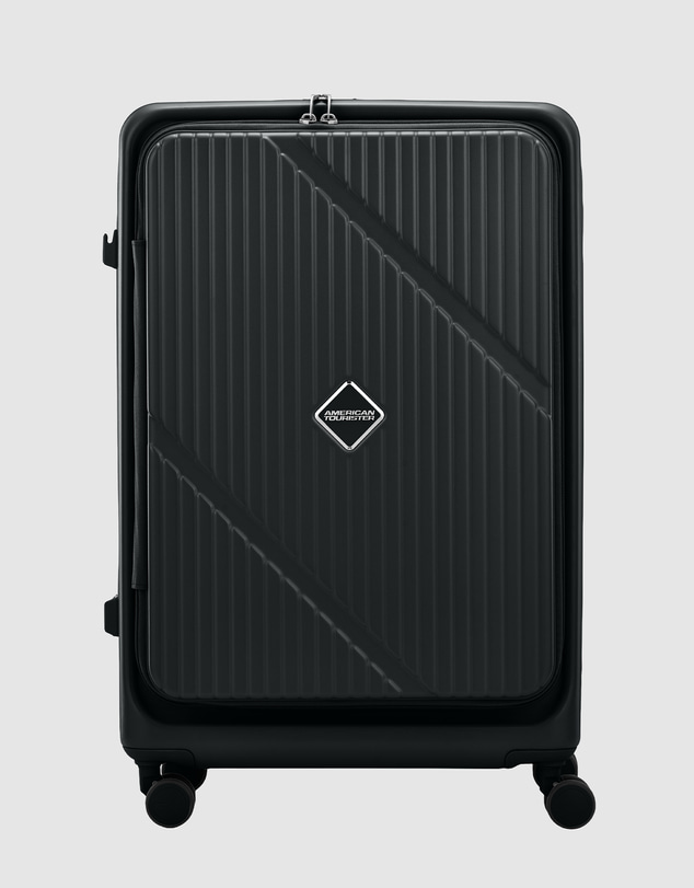 American Tourister - Velox Check-In Large Suitcase 75cm Expandable Book Opening
