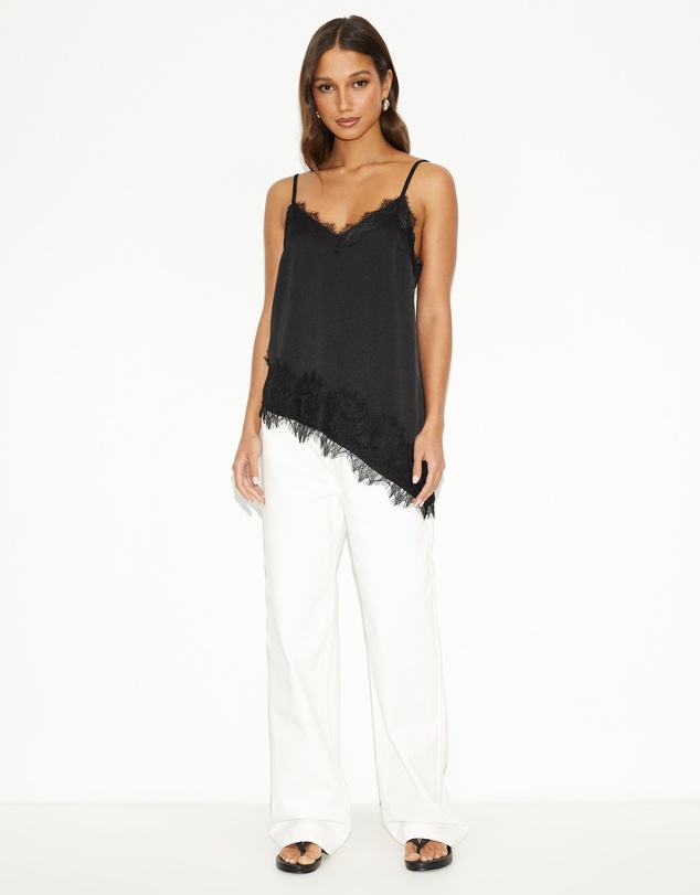 Dazie - Camille Lace Top
