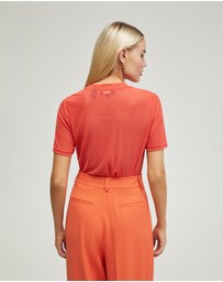 Oxford - Camilla Mesh Top