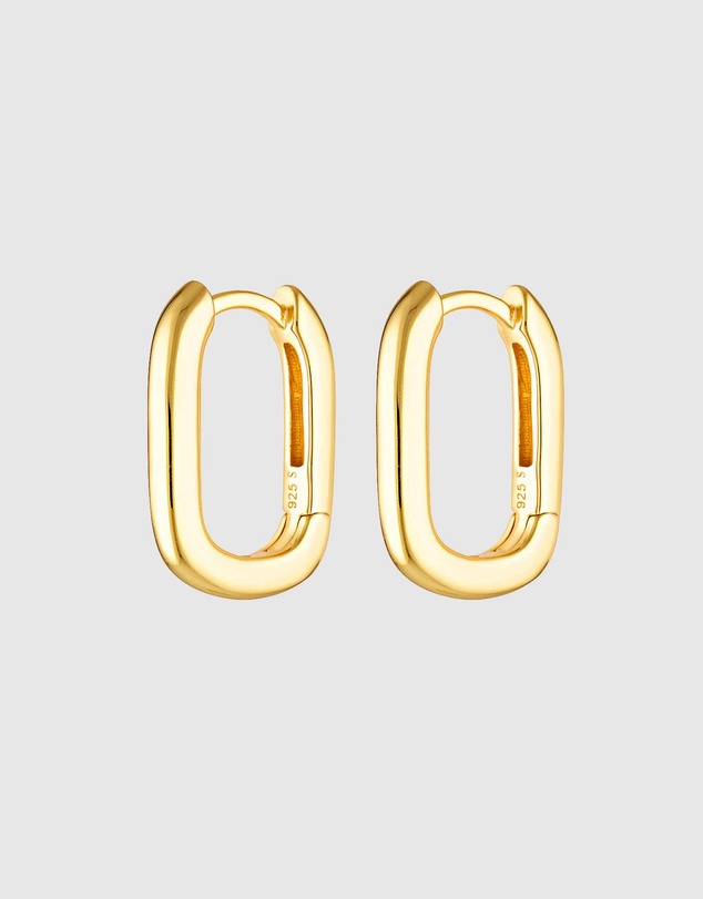 HOUSE OF SLANI - Sienna Huggie Hoops