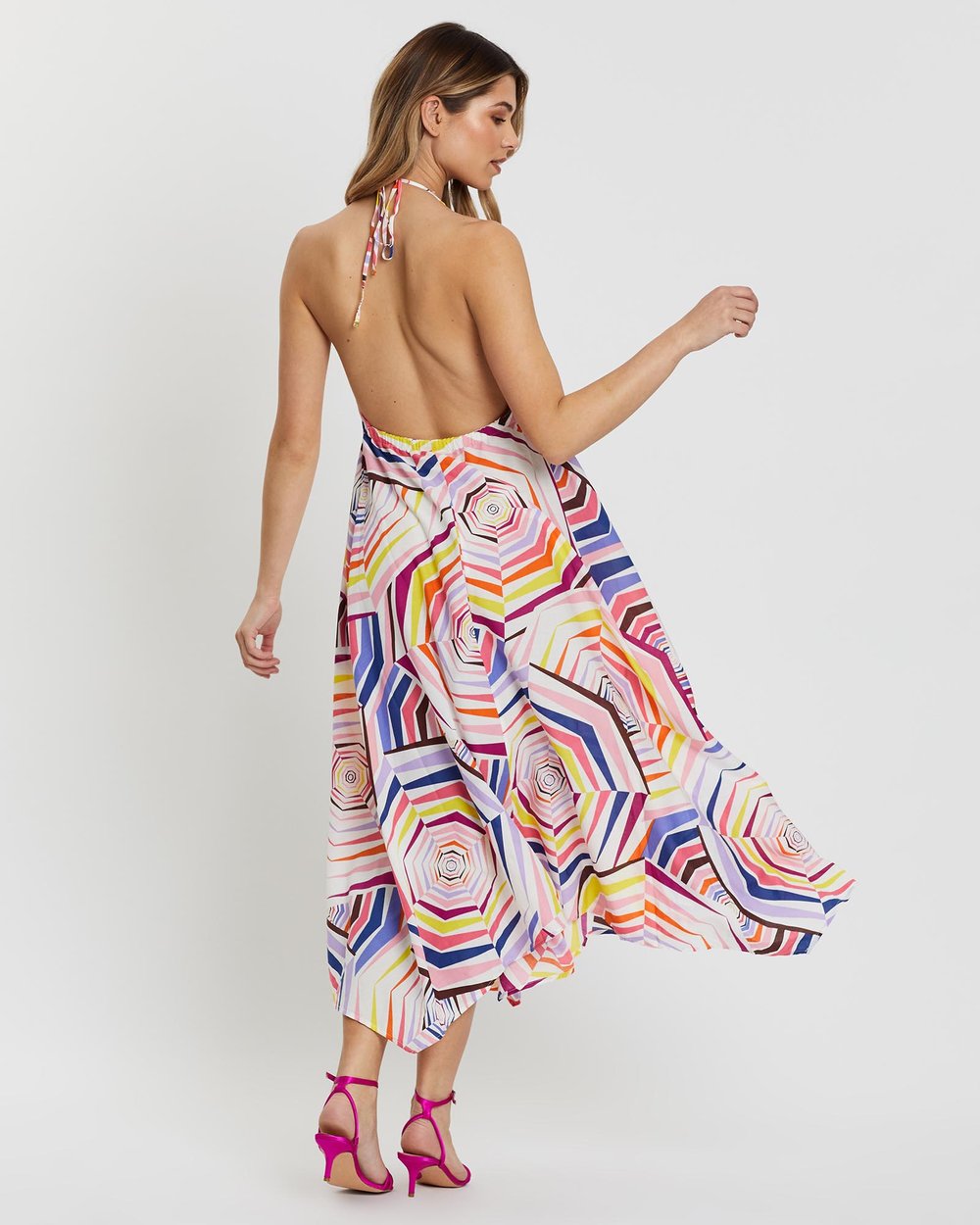 Geobrella Halter Maxi Dress Cover-Up by Kate Spade Online | THE ICONIC |  Australia