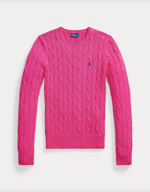 Polo Ralph Lauren - Cable-Knit Cotton Crewneck Sweater