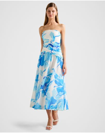Blue Maia Floral