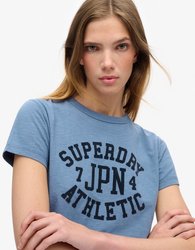 Superdry - Athletic Graphic Fitted Slim Fit Tee