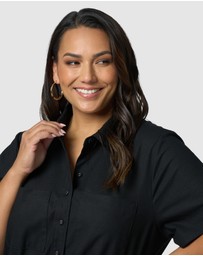 Something 4 Olivia - Frankie Shirt Midi Dress