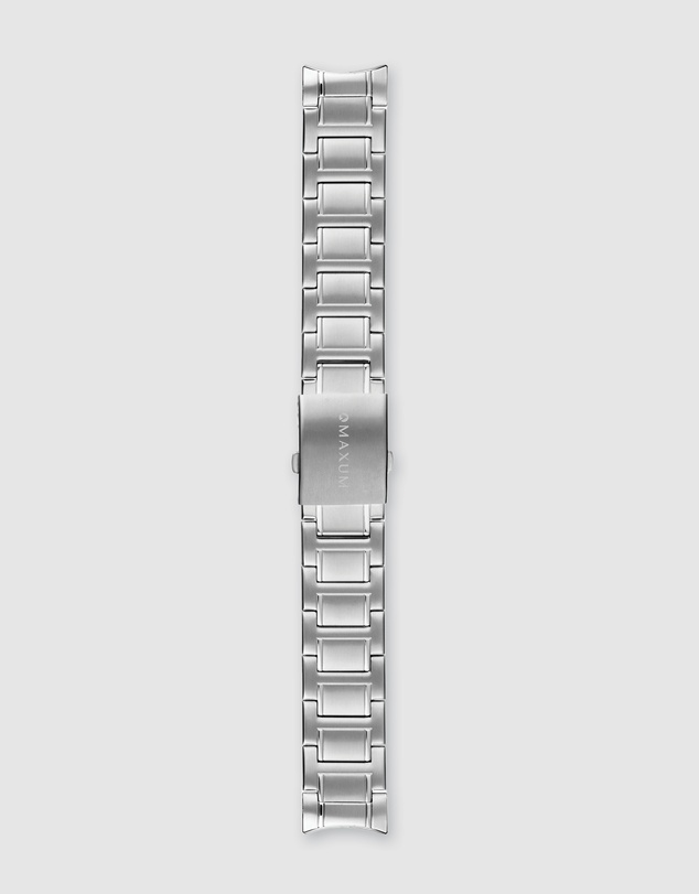 Maxum - Lansdowne Band - Silver Tone Bracelet